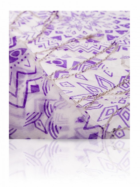 Палантин Женский S-MOSAIC/PURPLE